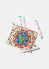 Load image into Gallery viewer, AOA Canvas Pouch - Butterfly Sketch
