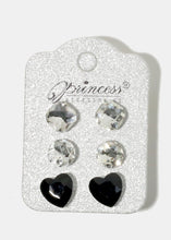 Load image into Gallery viewer, 3-Piece Multi Shaped Gemstone Earrings
