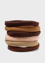 Load image into Gallery viewer, 6 Piece Medium Neutral Tone Hair Ties
