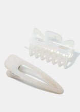 Load image into Gallery viewer, 2-Piece Jaw Hair Clip &amp; Hair Pin
