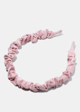 Load image into Gallery viewer, Light Tone Scrunchie Headband
